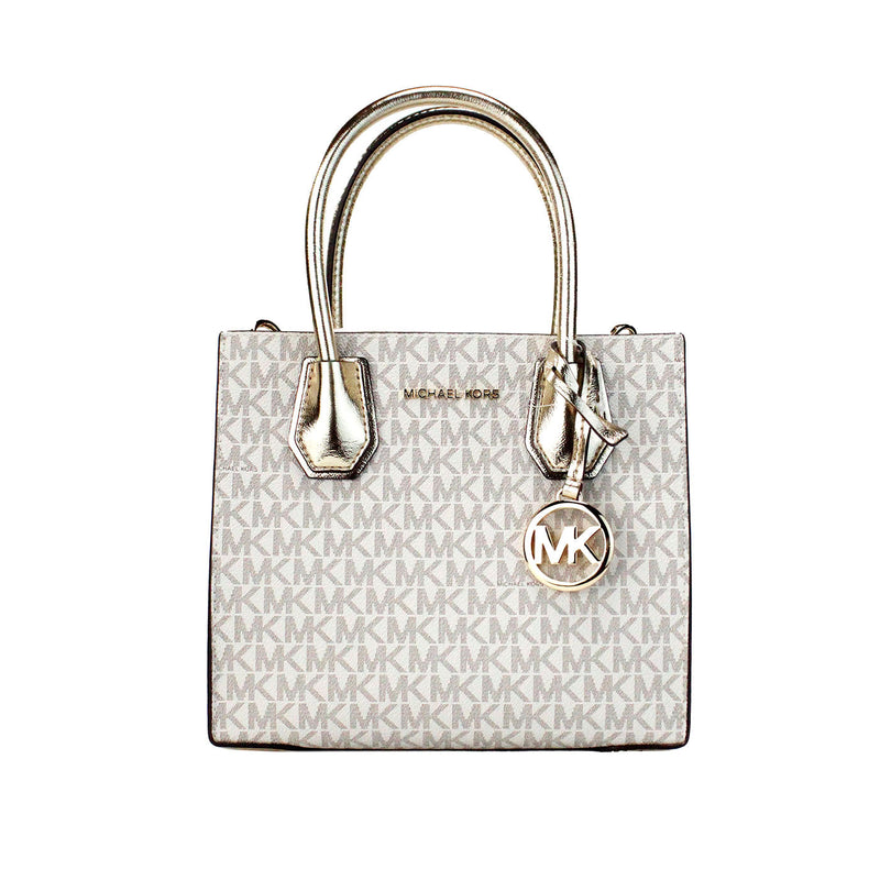 Mercer Medium Pale Gold Messenger Crossbody Bag