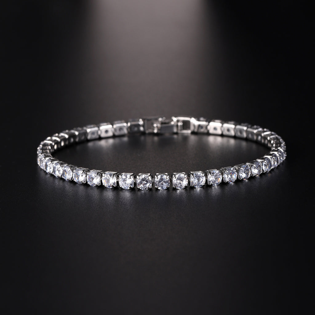 Hip Hop 4.0 Micro Zircon Tennis Bracelet Set